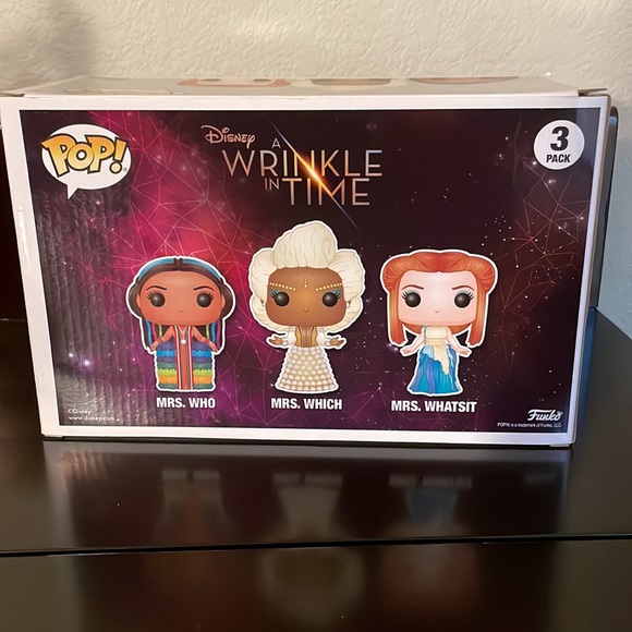 Disneys A Wrinkle in Time Mrs Who/Mrs Which/Mrs Whatsit Funko Pop! B&N Exclusive - Picture 4 of 5